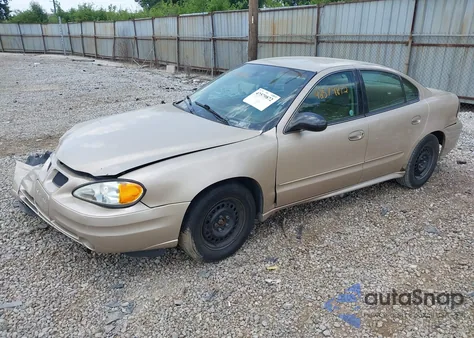 2003 Pontiac Grand Am Se z USA, uszkodzony, nr VIN 1G2NE52F53C137125